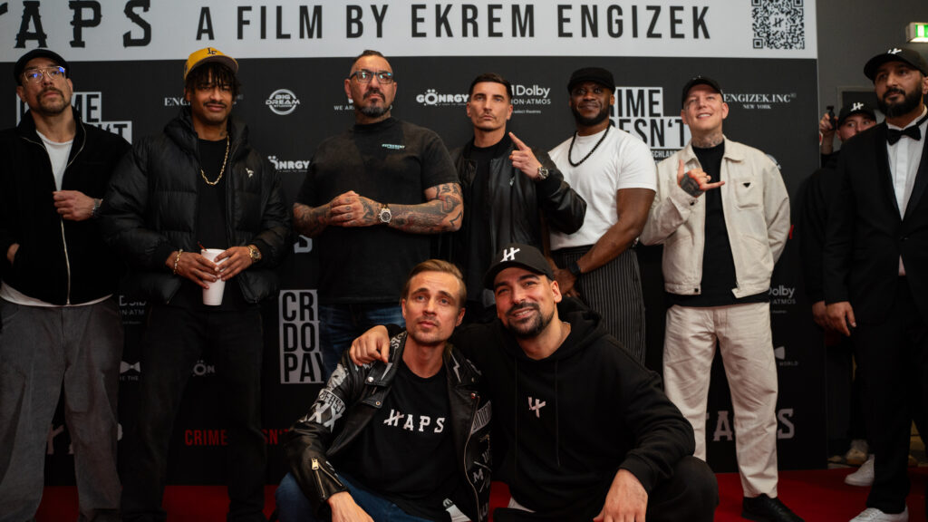 Kinopremiere Haps - Crime dosen't pay in Hamburg mit Monte, Kollegah, Mawell 187 und vielen mehr