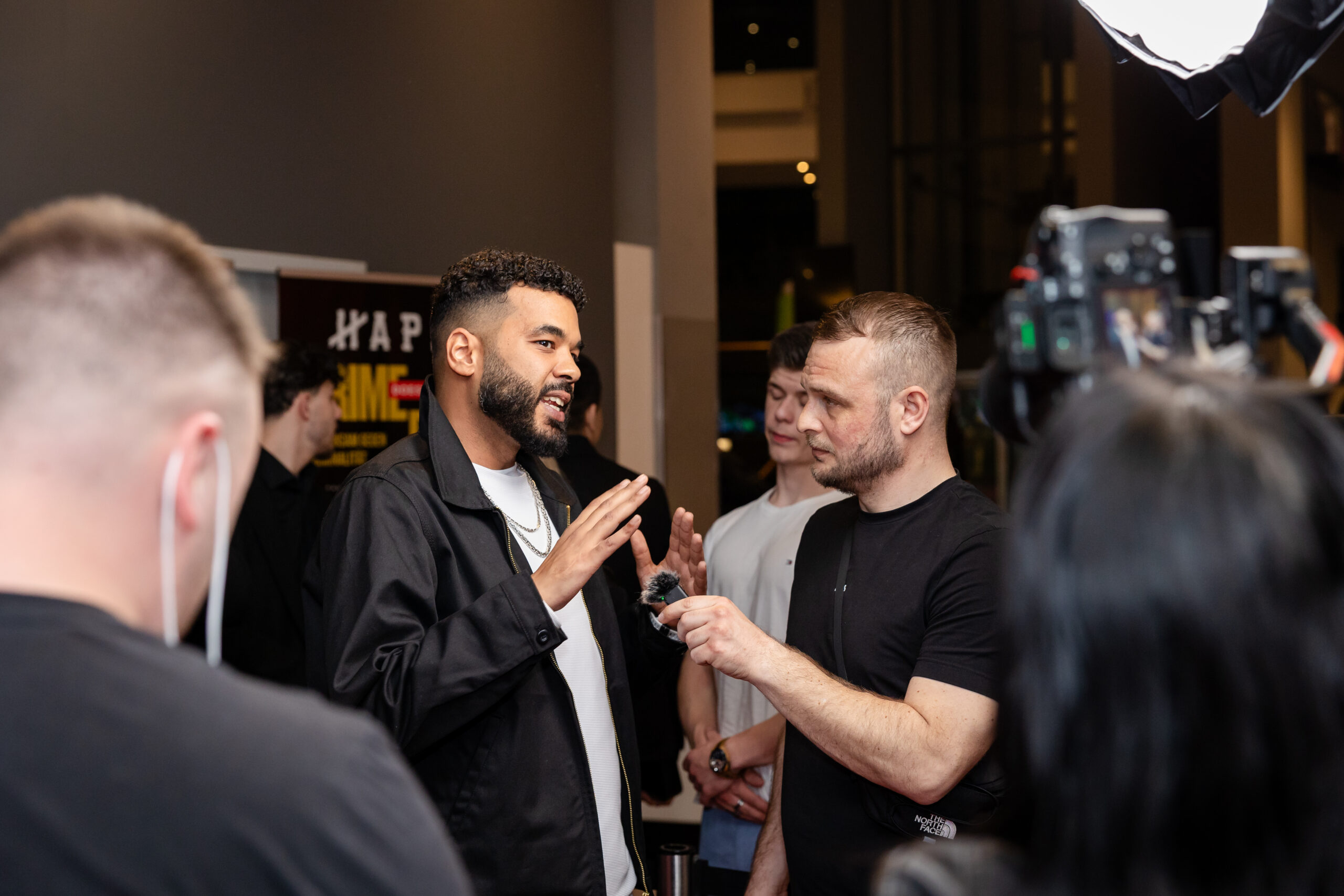 Jan Lampe Fotograf aus Lübeck. Social Media Content für die Kinopremiere von dem Film Haps - Crime dosen't Pay. Foto by Andre Leisner